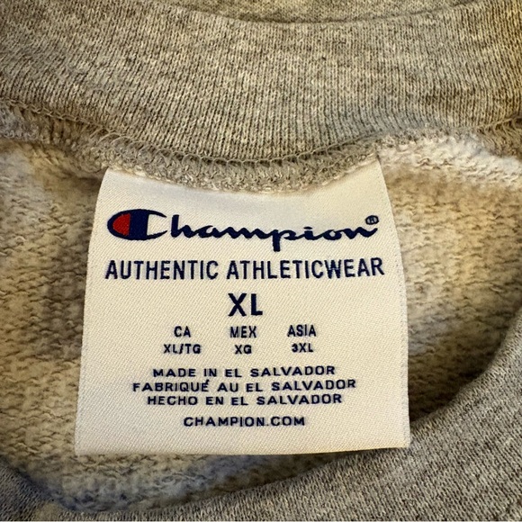 Champion UGA Georgia Mom Bulldogs Sweatshirt Gray XL - Picture 3 of 7